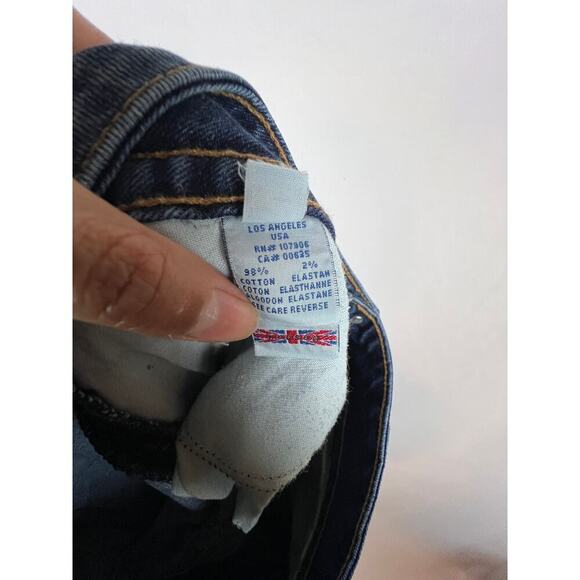 Hudson Women's Bootcut Medium Wash Jeans Flap Pockets Size 29 - Picture 8 of 9